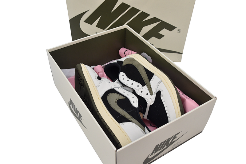 【DA7OG】绿低 OG版乔丹1代低帮 DZ4137-106 Air Jordan 1 Low OG WMNS “Olive”Black Green Olive