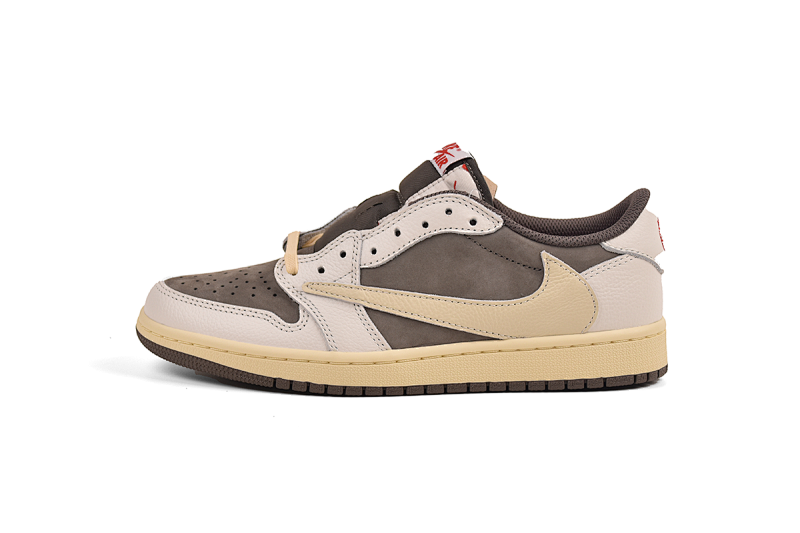 【DA7OG】褐低 OG版乔丹1代低帮 DM7866-162 Travis Scott x Air Jordan 1 Low White Brown Barb