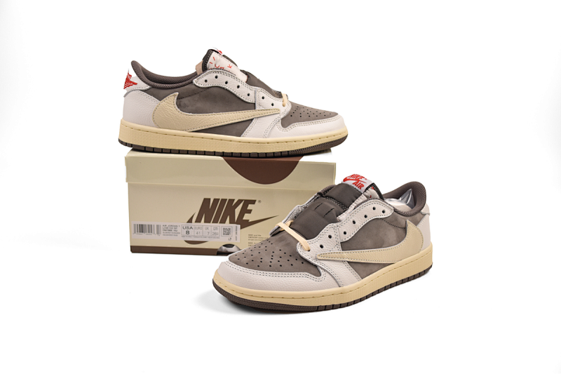 yupoo_333415_8cf9e7cc.jpg 【DA7OG】褐低 OG版乔丹1代低帮 DM7866-162 Travis Scott x Air Jordan 1 Low White Brown Barb