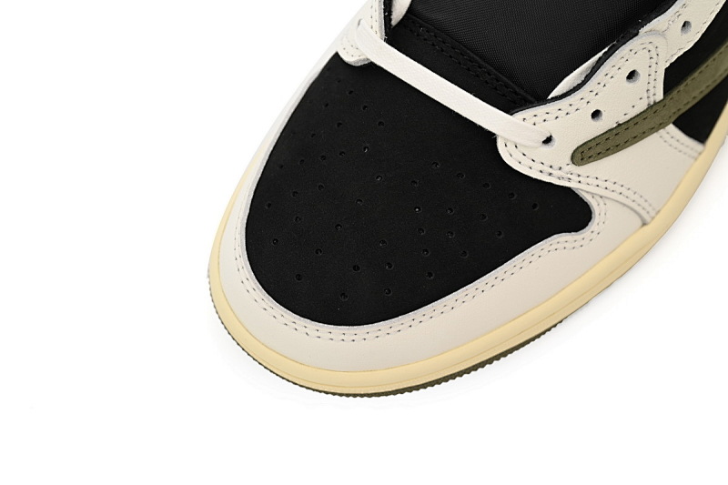 【CA1K6】倒勾4.0 纯原乔丹1代低帮 DZ4137-106 Air Jordan 1 Low OG WMNS “Olive”