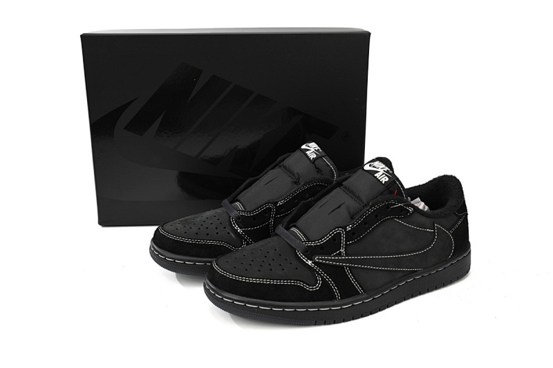 yupoo_333546_79675d3f.jpg 【CA1K6】倒勾全黑 纯原乔丹1代低帮 DM7866-001 Travis Scott x Air Jordan 1 Low OG SP Black Phantom