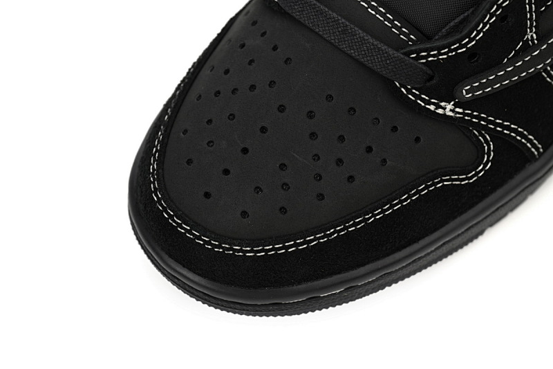 yupoo_333546_a02d279c.jpg 【CA1K6】倒勾全黑 纯原乔丹1代低帮 DM7866-001 Travis Scott x Air Jordan 1 Low OG SP Black Phantom
