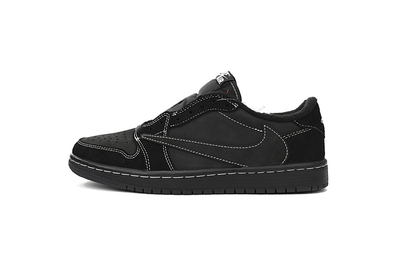 yupoo_333546_c87816ec.jpg 【CA1K6】倒勾全黑 纯原乔丹1代低帮 DM7866-001 Travis Scott x Air Jordan 1 Low OG SP Black Phantom