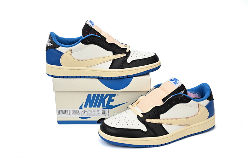 yupoo_333610_acdbfaf7.jpg 【CA1K6】倒勾联名低帮 纯原乔丹1代低帮 DM7866-140 Travis Scott x Fragment Design x Air Jordan 1 Low