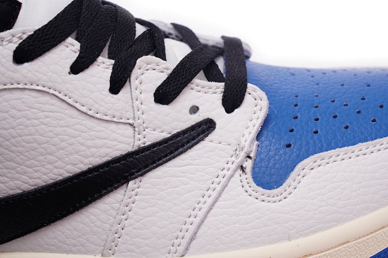 【CA1K6】倒勾联名高  纯原乔丹1代篮球鞋 DH3227-105 Fragment x Travis Scott x Air Jordan 1 High OG Military