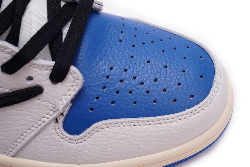 【CA1K6】倒勾联名高  纯原乔丹1代篮球鞋 DH3227-105 Fragment x Travis Scott x Air Jordan 1 High OG Military