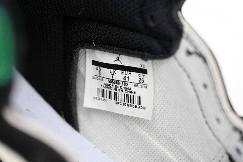 yupoo_333756_8d8a009e.jpg 【CA1K6】黑绿 纯原版乔丹1代 篮球运动鞋 555088-302 Air Jordan 1 High OG “Pine Green”