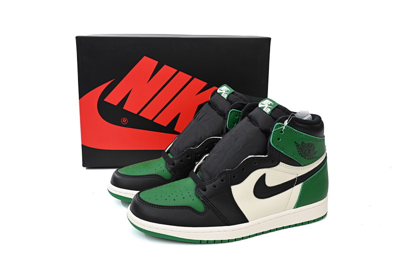 yupoo_333756_b71cdbfe.jpg 【CA1K6】黑绿 纯原版乔丹1代 篮球运动鞋 555088-302 Air Jordan 1 High OG “Pine Green”