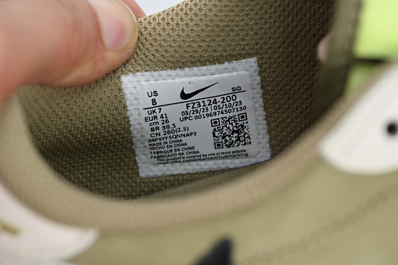 【CA1K6】棕白6.0 纯原版乔丹1代低帮 FZ3124-200 Air Jordan 1 Low Travis Scott x Air Jordan 1 Low Golf “Olive”