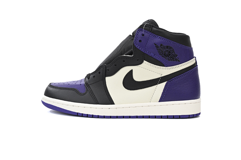 yupoo_333873_45b22b76.jpg 【CA1K6】黑紫 纯原版乔丹1代 篮球运动鞋 555088-501 Air Jordan 1 OG Hi Retro'Court Purple'