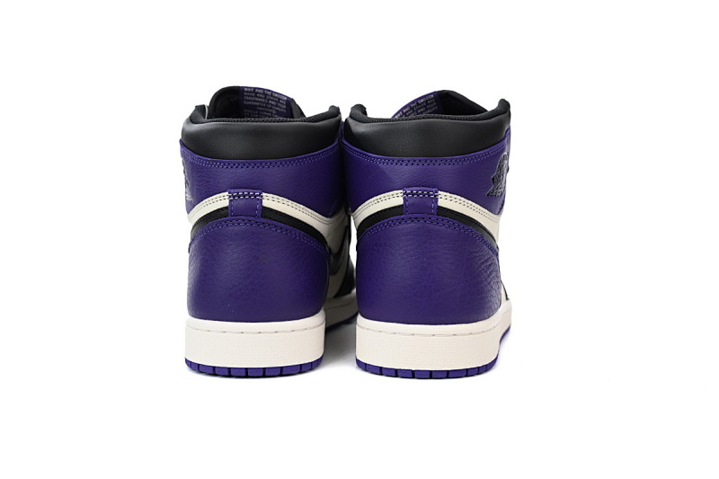 【CA1K6】黑紫 纯原版乔丹1代 篮球运动鞋 555088-501 Air Jordan 1 OG Hi Retro'Court Purple'