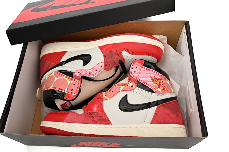 【CA1K6】蜘蛛侠2.0 纯原版乔丹1代 篮球运动鞋 DV1748-601 Air Jordan 1 High OG “Next Chapter”