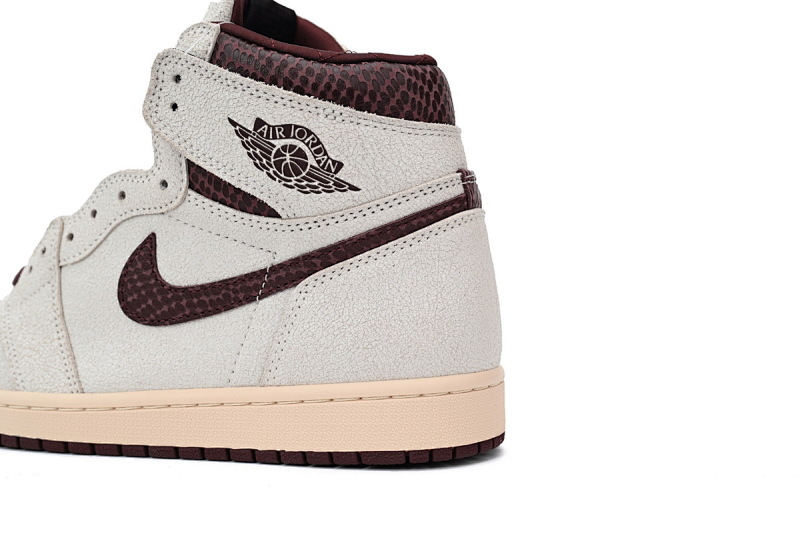 【CA1K6】龟裂紫 纯原版乔丹1代 篮球运动鞋 DO7097-100 Air Jordan 1 High OG Grey Brown Snake Pattern