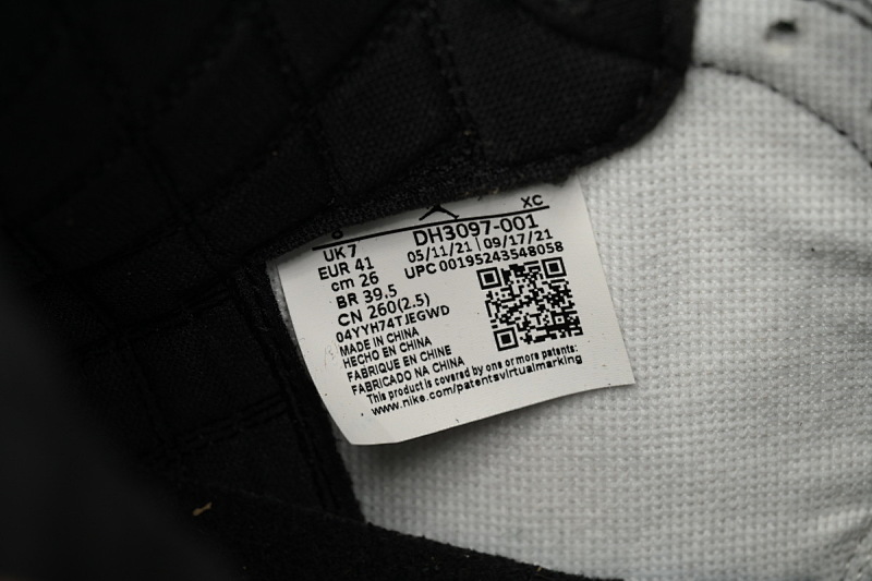 【CA1K6】七彩拼接 纯原版乔丹1代 篮球运动鞋 DH3097-001 Air Jordan 1 High OG Hand Crafted