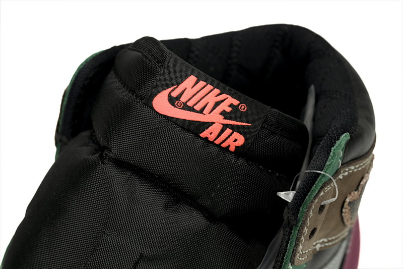 【CA1K6】七彩拼接 纯原版乔丹1代 篮球运动鞋 DH3097-001 Air Jordan 1 High OG Hand Crafted