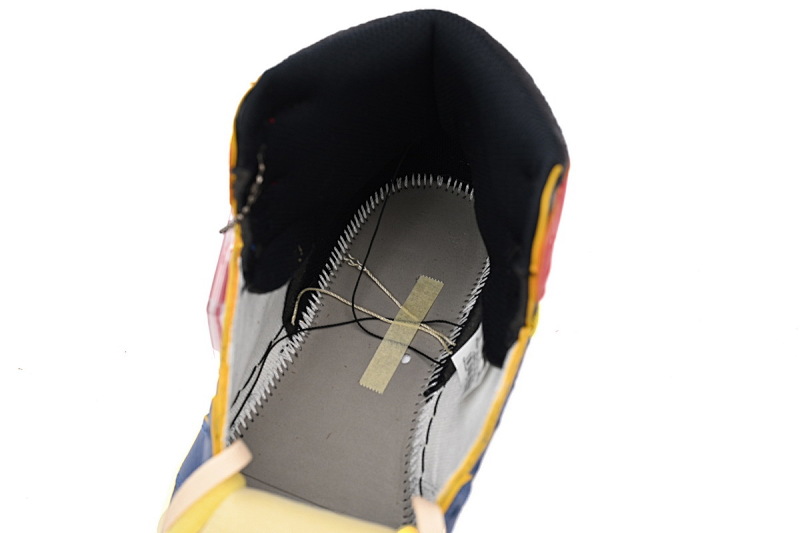 【CA1K6】蓝色拼接 纯原版乔丹1代 篮球运动鞋 BV1300-146 Union X Air Jordan 1 OG Hi Retro“Blue Toe”