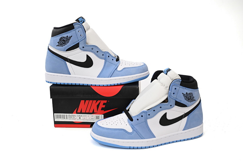 【CA1K6】大学蓝 纯原版乔丹1代乔丹1代篮球鞋 555088-134 Air Jordan 1 High OG University Blue