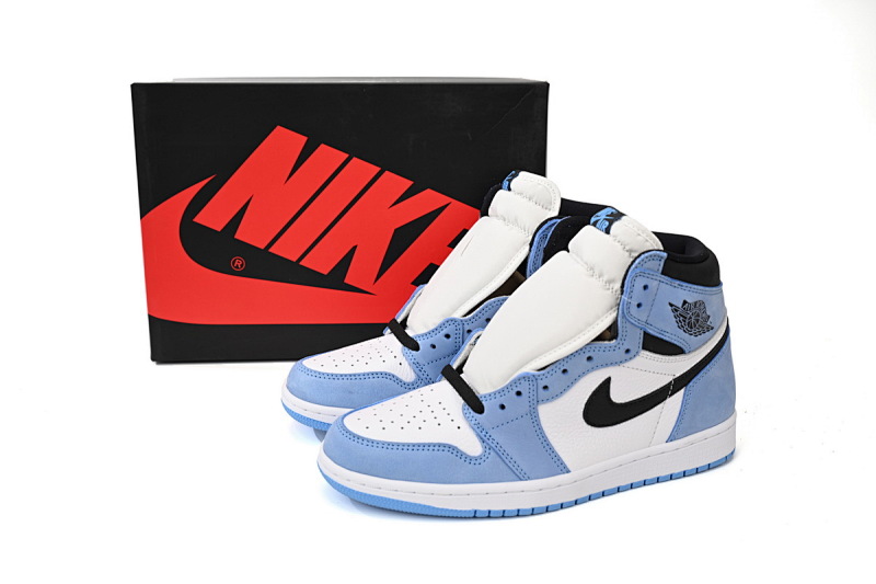 【CA1K6】大学蓝 纯原版乔丹1代乔丹1代篮球鞋 555088-134 Air Jordan 1 High OG University Blue