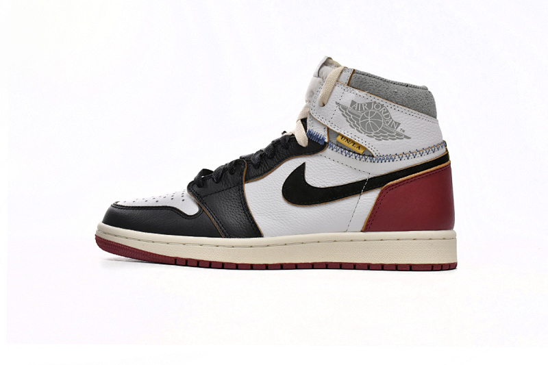 yupoo_334385_80d563c2.jpg 【CA1K6】四色拼接 纯原版乔丹1代 BV1300-106 Union X Air Jordan 1 OG Hi Retro“Black Toe”