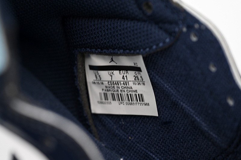 【CA1K6】北卡兰 纯原版乔丹1代 篮球运动鞋 Air Jordan 1 Retro High OG “UNC Patent” CD0461-401