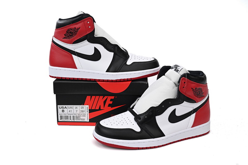 yupoo_334616_c28d0bbf.jpg 【CA1K6】黑脚趾 纯原版乔丹1代 Air Jordan 1 High OG “Black Toe”555088-125