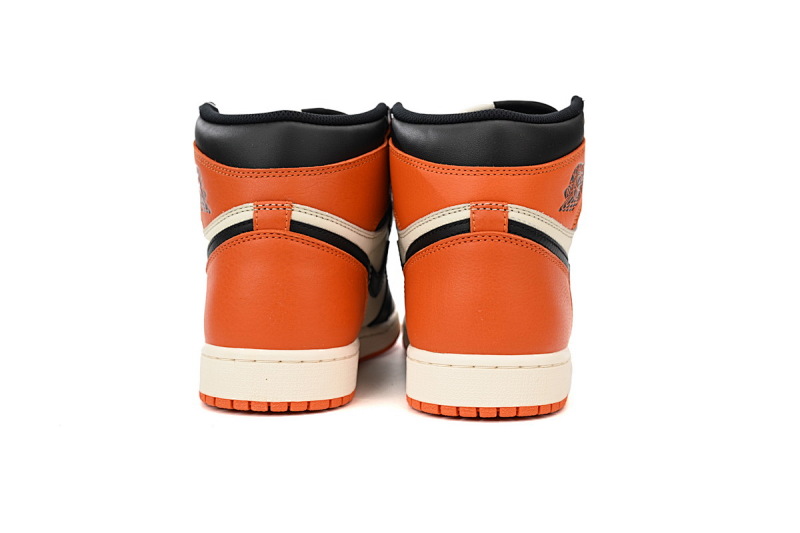 【CA1K6】黑扣碎 纯原版乔丹1代 篮球运动鞋 Air Jordan 1 Retro High OG “Shattered Backboard” 555088-005
