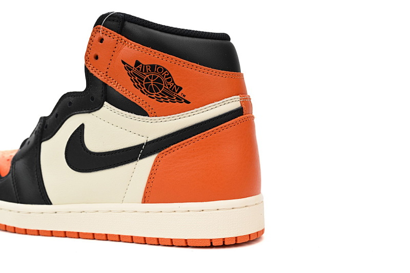 【CA1K6】黑扣碎 纯原版乔丹1代 篮球运动鞋 Air Jordan 1 Retro High OG “Shattered Backboard” 555088-005