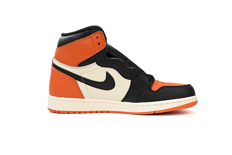【CA1K6】黑扣碎 纯原版乔丹1代 篮球运动鞋 Air Jordan 1 Retro High OG “Shattered Backboard” 555088-005