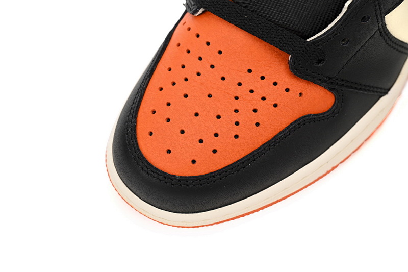 【CA1K6】黑扣碎 纯原版乔丹1代 篮球运动鞋 Air Jordan 1 Retro High OG “Shattered Backboard” 555088-005