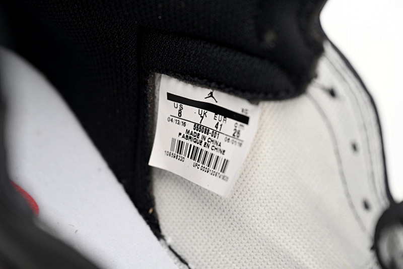 【CA1K6】禁穿 纯原版乔丹1代 篮球运动鞋 Air Jordan 1 High “Banned” 555088-001