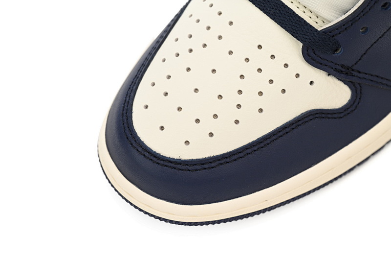 【CA1K6】黑曜石 纯原版乔丹1代 篮球运动鞋 555088-140 Air Jordan 1 Retro High OG “Obsidian University Blue”