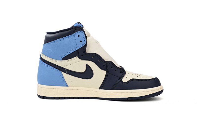 【CA1K6】黑曜石 纯原版乔丹1代 篮球运动鞋 555088-140 Air Jordan 1 Retro High OG “Obsidian University Blue”