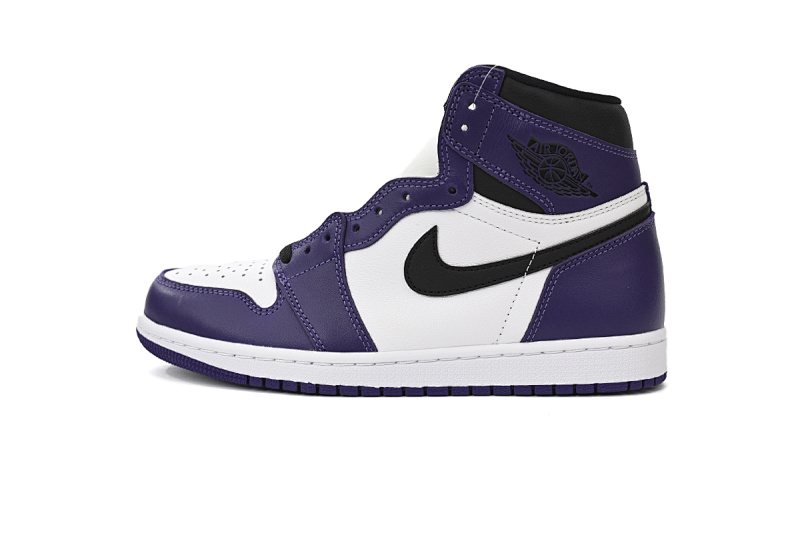 【CA1K6】紫脚趾 纯原版乔丹1代 篮球运动鞋  555088-500 Air Jordan 1 High OG “Court Purple”
