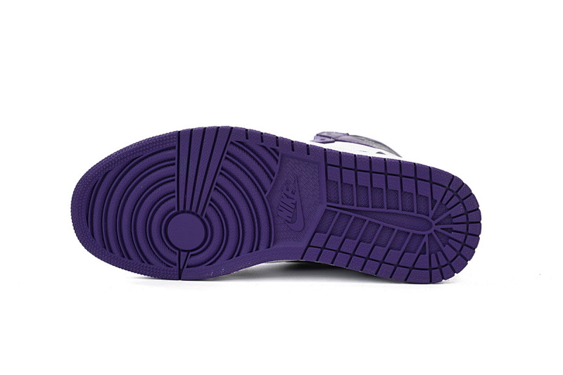 【CA1K6】紫脚趾 纯原版乔丹1代 篮球运动鞋  555088-500 Air Jordan 1 High OG “Court Purple”