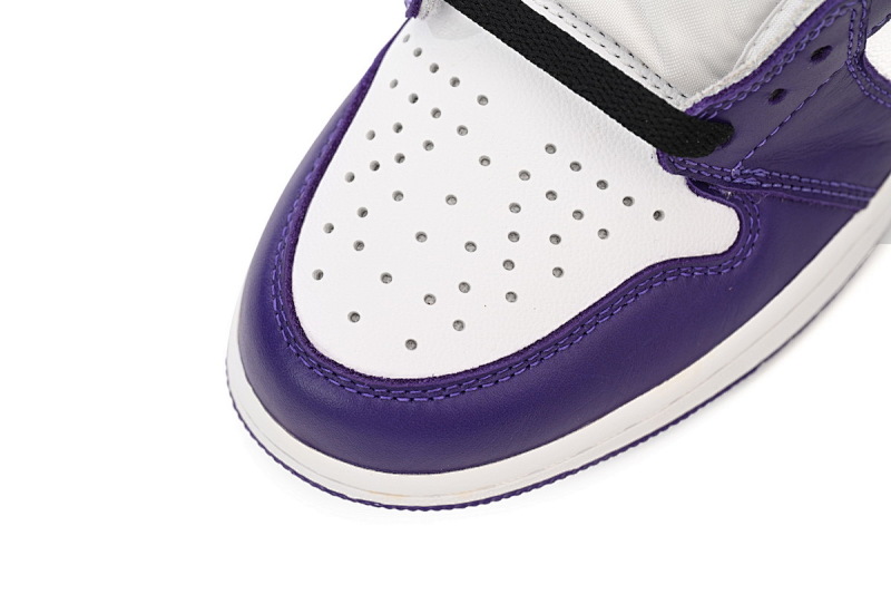 【CA1K6】紫脚趾 纯原版乔丹1代 篮球运动鞋  555088-500 Air Jordan 1 High OG “Court Purple”