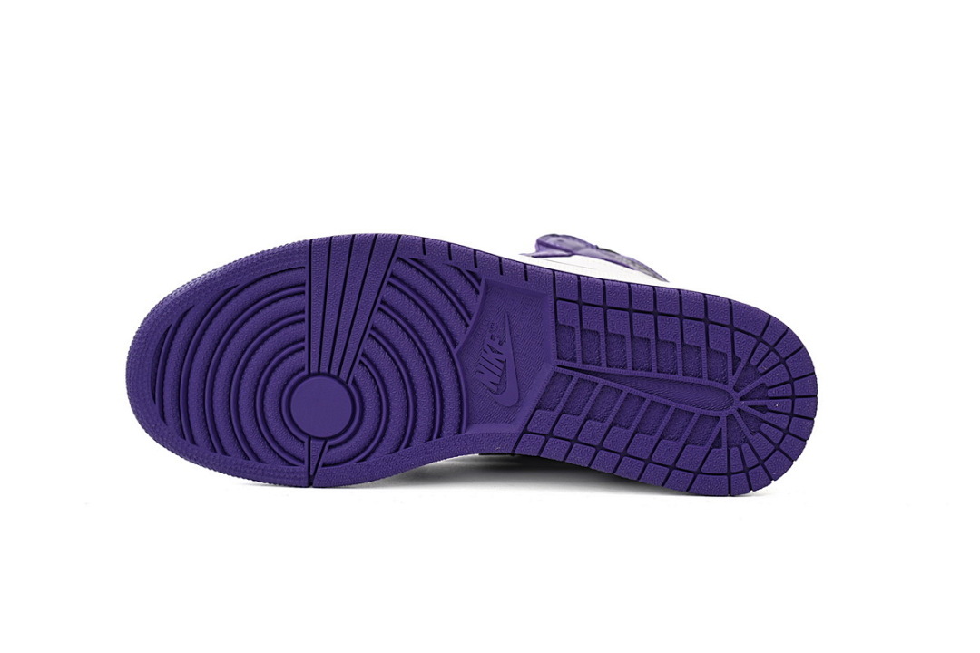【CA1K6】紫脚趾 纯原版乔丹1代 篮球运动鞋  555088-500 Air Jordan 1 High OG “Court Purple”
