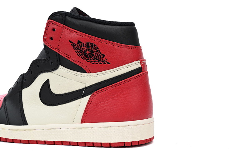 【CA1K6】黑红脚趾 纯原版乔丹1代 篮球运动鞋 Air Jordan 1 High OG “Bred Toe”555088-610