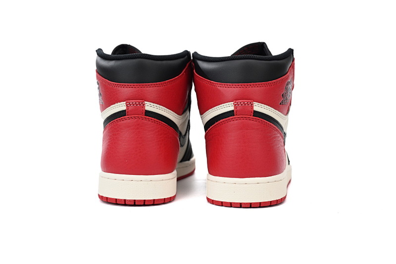 【CA1K6】黑红脚趾 纯原版乔丹1代 篮球运动鞋 Air Jordan 1 High OG “Bred Toe”555088-610