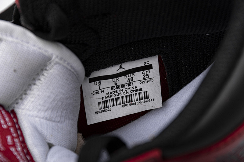 【CA1K6】芝加哥 纯原版乔丹1代篮球运动鞋555088-101 Air Jordan 1 High OG Chicago