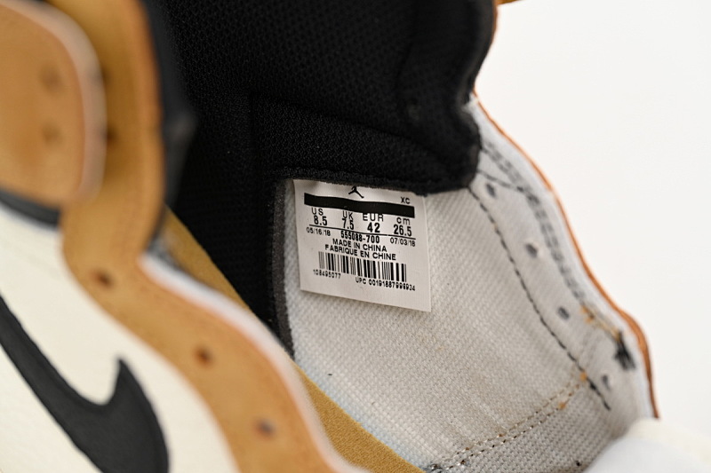 【CA1K6】新秀 纯原版乔丹1代 篮球运动鞋 555088-700 Air Jordan 1 Retro High OG “Rookie of the Year”