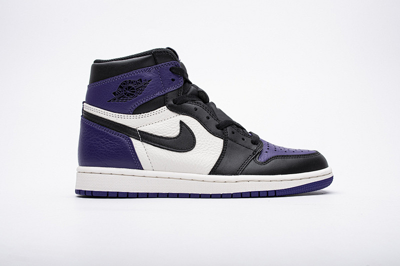 【CA3XP】黑紫脚趾 XP版乔丹1代篮球鞋 555088-501 Air Jordan 1 OG Hi Retro'Court Purple'