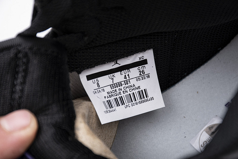 【CA3XP】黑紫脚趾 XP版乔丹1代篮球鞋 555088-501 Air Jordan 1 OG Hi Retro'Court Purple'