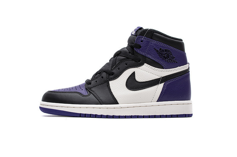 【CA3XP】黑紫脚趾 XP版乔丹1代篮球鞋 555088-501 Air Jordan 1 OG Hi Retro'Court Purple'