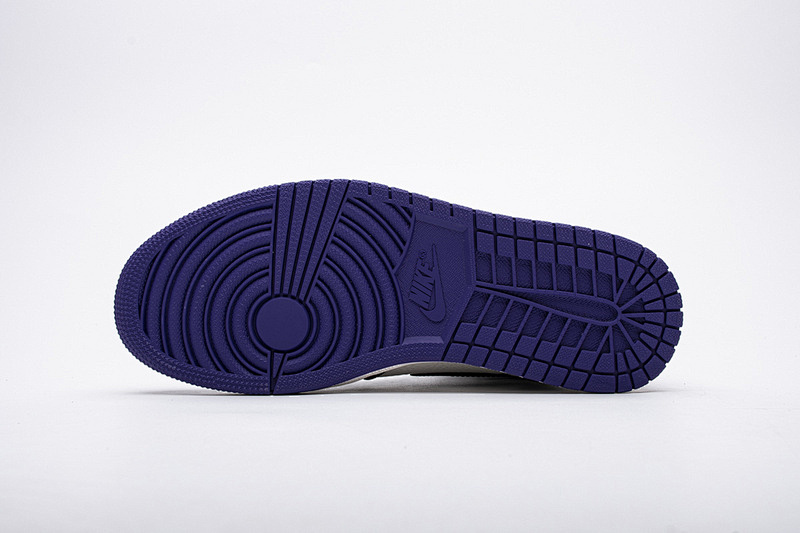【CA3XP】黑紫脚趾 XP版乔丹1代篮球鞋 555088-501 Air Jordan 1 OG Hi Retro'Court Purple'