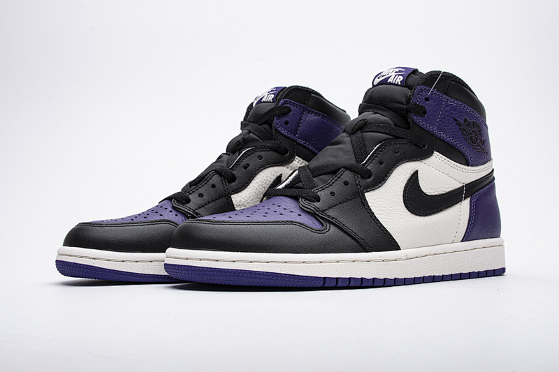 【CA3XP】黑紫脚趾 XP版乔丹1代篮球鞋 555088-501 Air Jordan 1 OG Hi Retro'Court Purple'