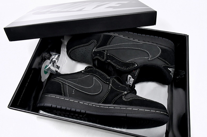 【CA1XP】黑武士4.0 XP版乔丹1代低帮 DM7866-001 Travis Scott x Air Jordan 1 Low OG SP Black Phantom