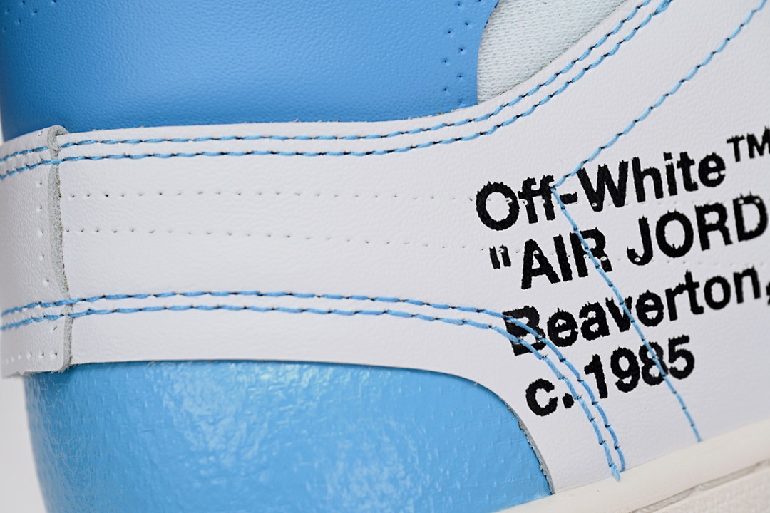 yupoo_335110_07d13d68.jpg 【DA7XP】北卡蓝OW Off White联名 XP版本乔丹一代 AQ0818-148 Off White x Air Jordan 1 “UNC”