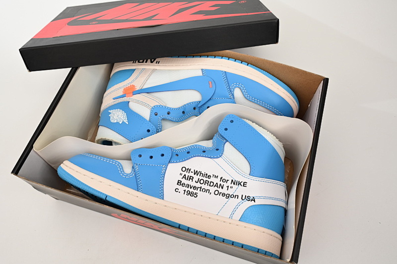 yupoo_335110_da88243a.jpg 【DA7XP】北卡蓝OW Off White联名 XP版本乔丹一代 AQ0818-148 Off White x Air Jordan 1 “UNC”