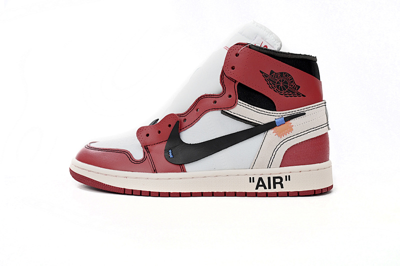 【DA7XP】红联名 Off White联名芝加哥 XP版本乔丹一代 AA3834-101 OFF-WHITE x Air Jordan 1 High OG 10X“Chicago”