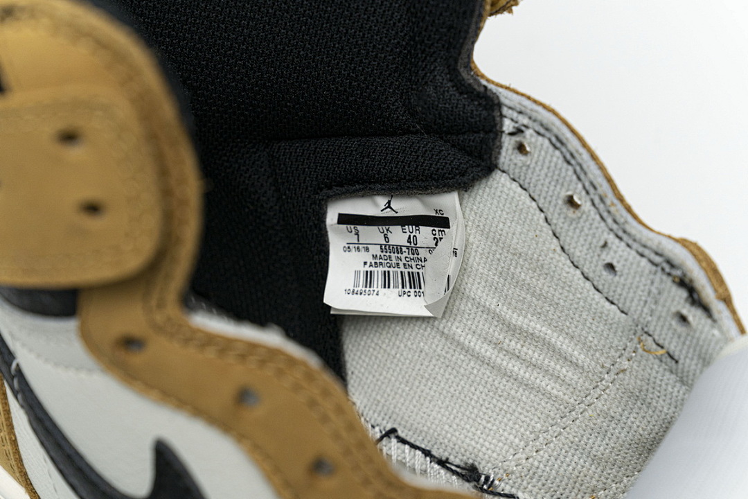 【CN3XP】新秀 XP版乔丹1代篮球鞋 555088-700 Air Jordan 1 Retro High OG “Rookie of the Year”